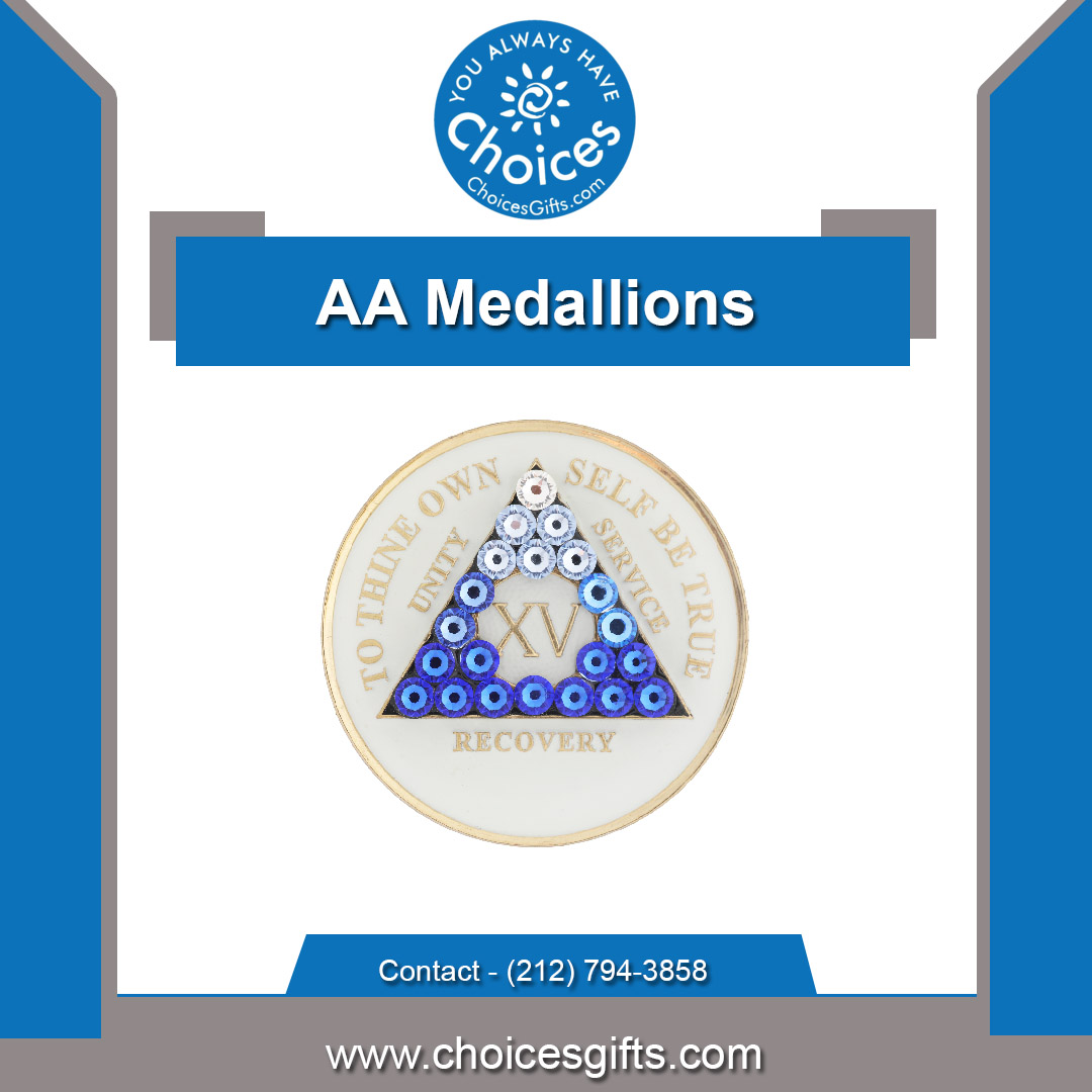 How to Buy Fancy AA Medallions to Celebrate Your Sobriety